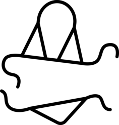 Female Swim Suit Laser Cut Svg File, Free Vectors File